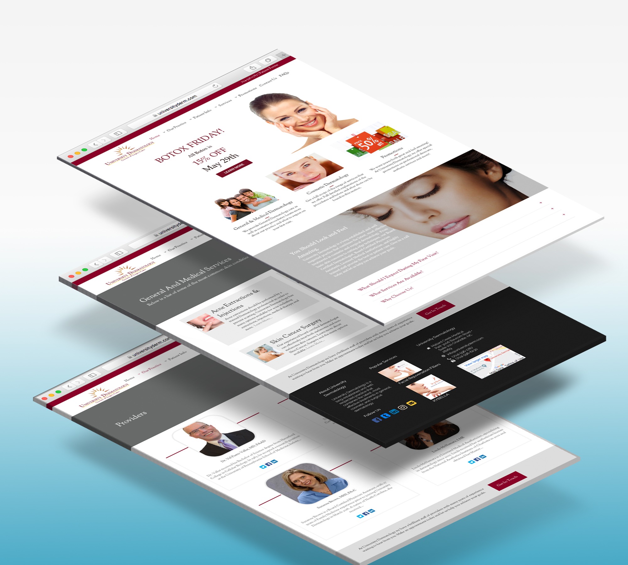 University Dermatology Web Display University Dermatology Web Display