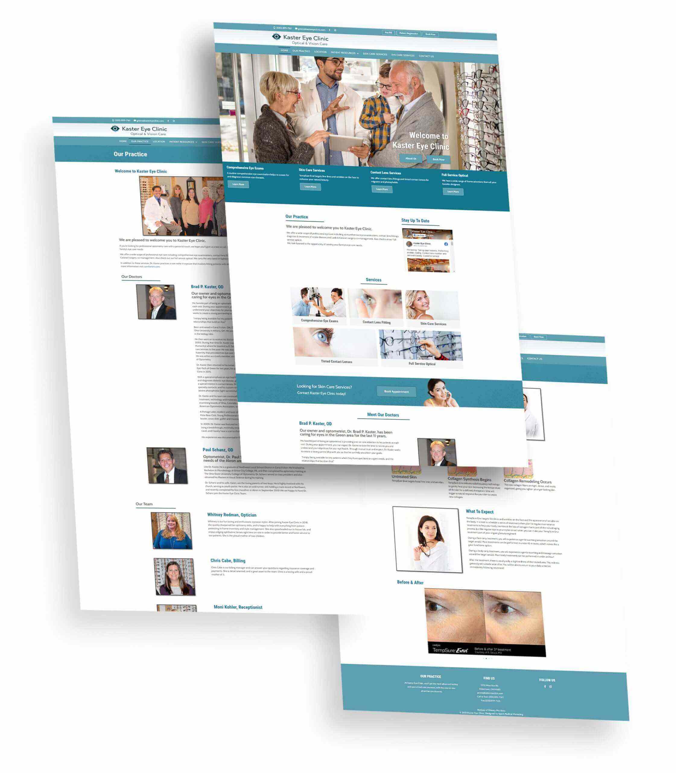 Kaster Eye | Best Medical Websites Portfolio