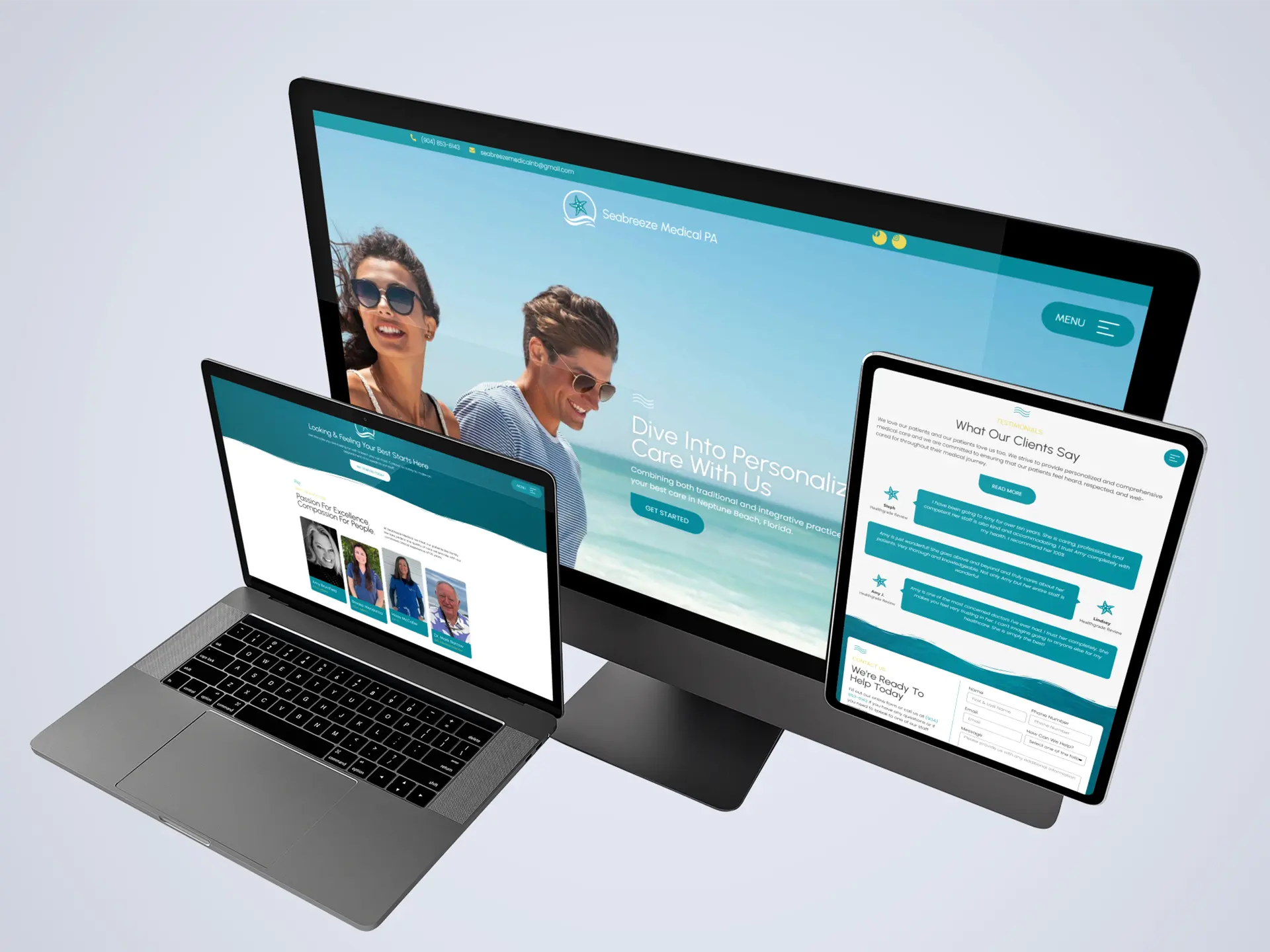 Seabreeze Medical PA Website | Digital Marketing for Doctors