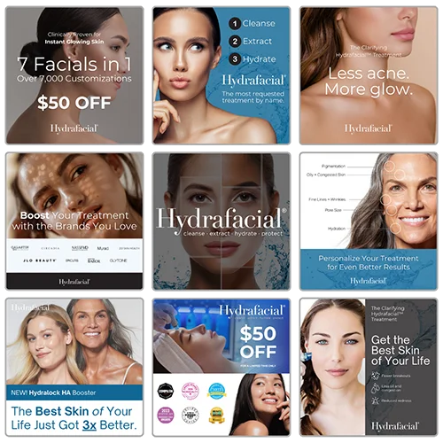 Ad Promotions HydraFacial | Spark Medical Marketing